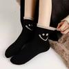 3 Pairs Women's Mid-tube Socks Ankle Socks Vertical Stripes Spring and Autumn Socks Sports Cotton Socks