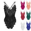 Women Lingerie Flower Lace Underwear Babydoll V Neck Sleepwear Strap