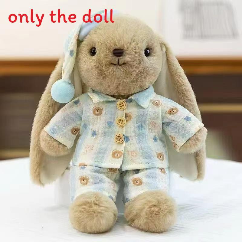 Fragrant Rabbit Cuter Plush Doll With Dress And Bow Decoration For Kids Play