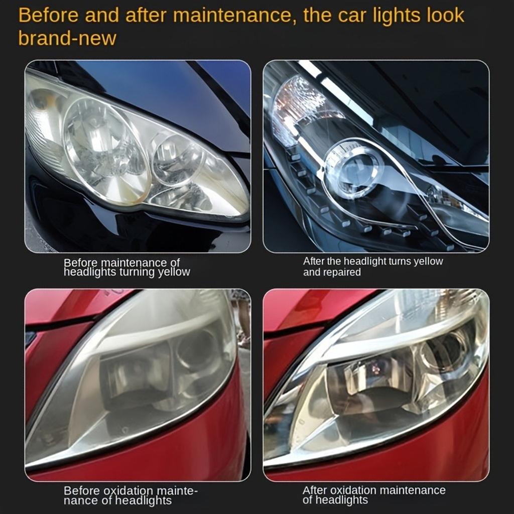 120ml Car Headlight Solution Coating Refurbishment Polishing And Agent