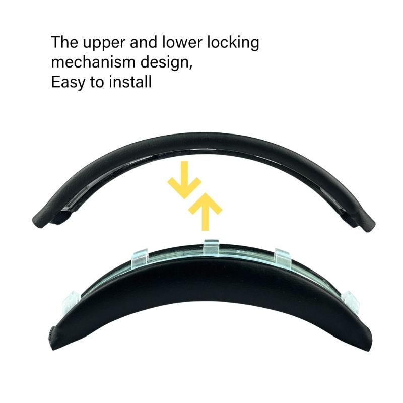 Replacement Headband Cushion With Screwdriver For QC35/35II Headphones Comfortable Protein Leather Headbeam Pad