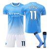 26-27 Manchester Home Football Jersey for Kids and Adults DOKU #11