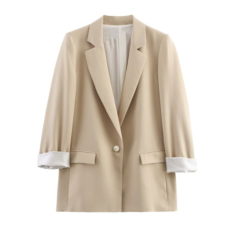 Kaslead New Women Clothes Western Style Fashion Simple and Versatile Loose Blazers 8195336