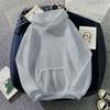 Ladies' Casual And Fashionable Solid Color Long Sleeved Hooded Warm Shirt Loose And Comfortable Hoodie