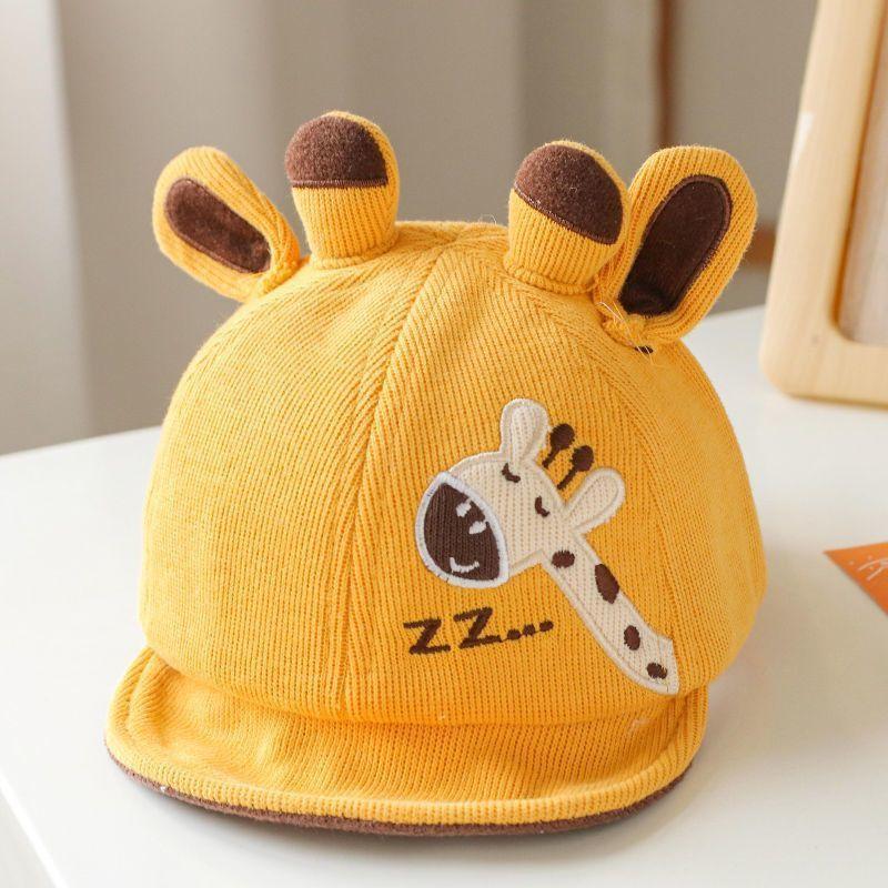 Giraf Deer Antler Baby Baseball Cap For Spring Autumn Sun Protection