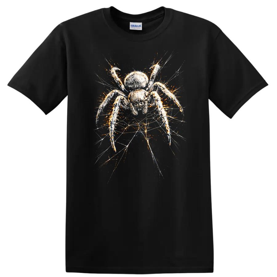 Spider Graphic T Shirt Cool Animal Design for Nature Lover Tee