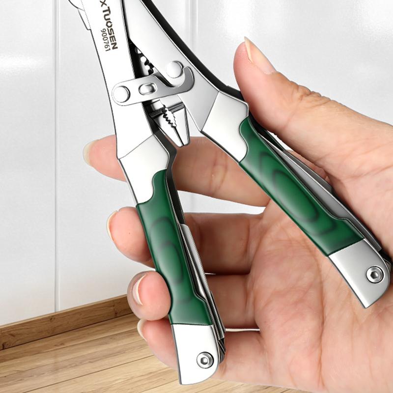 Electrician Tool Double-Head Multi-Purpose Wire Crimping Pliers Cold Press Terminal Pliers Multi-Function Stripping