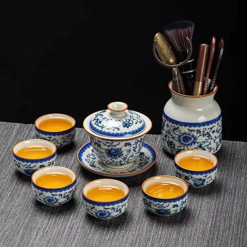 Traditional Ceramic Tea Set