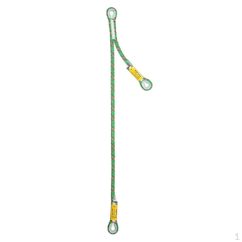 Prusik Loop Cord Double Braided for Climbing Rappelling Y Type 30cm 60cm