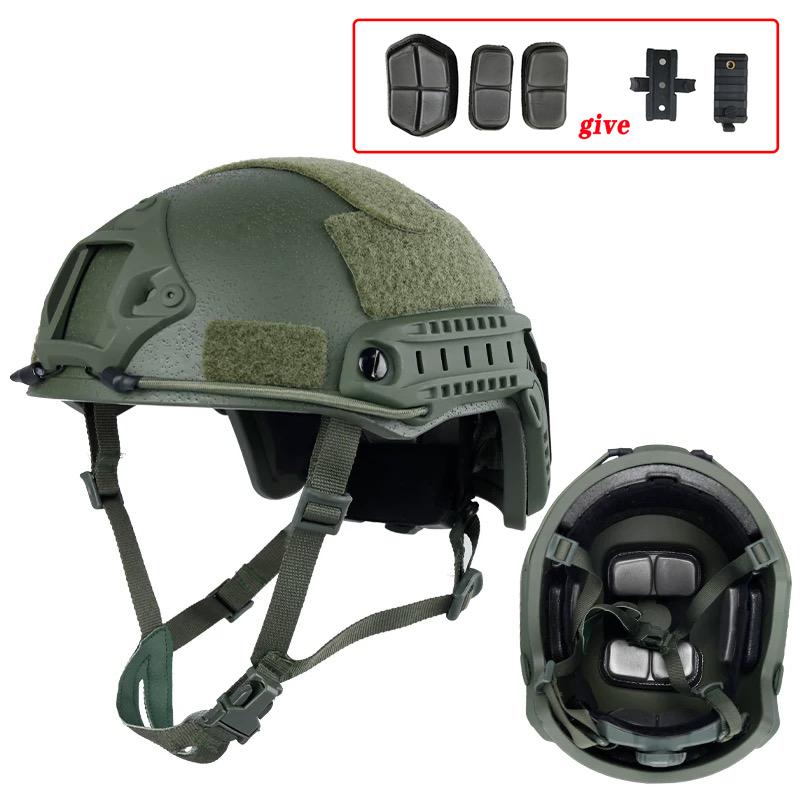 Fast MH Tactical Helmet Glass Fiber Wendy Suspension PadHelmet Outdoor Activity Protective Training Safety Riot Control Helmets