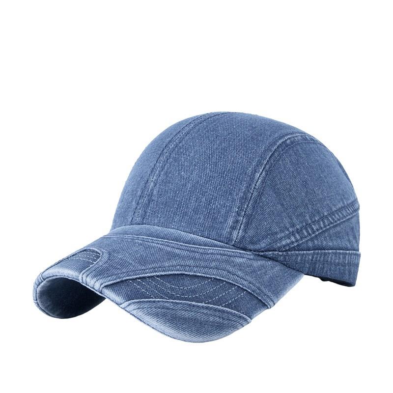 Unisex Cotton Baseball Cap With Curved Brim Adjustable Fit Sun Protection Outdoor Wear