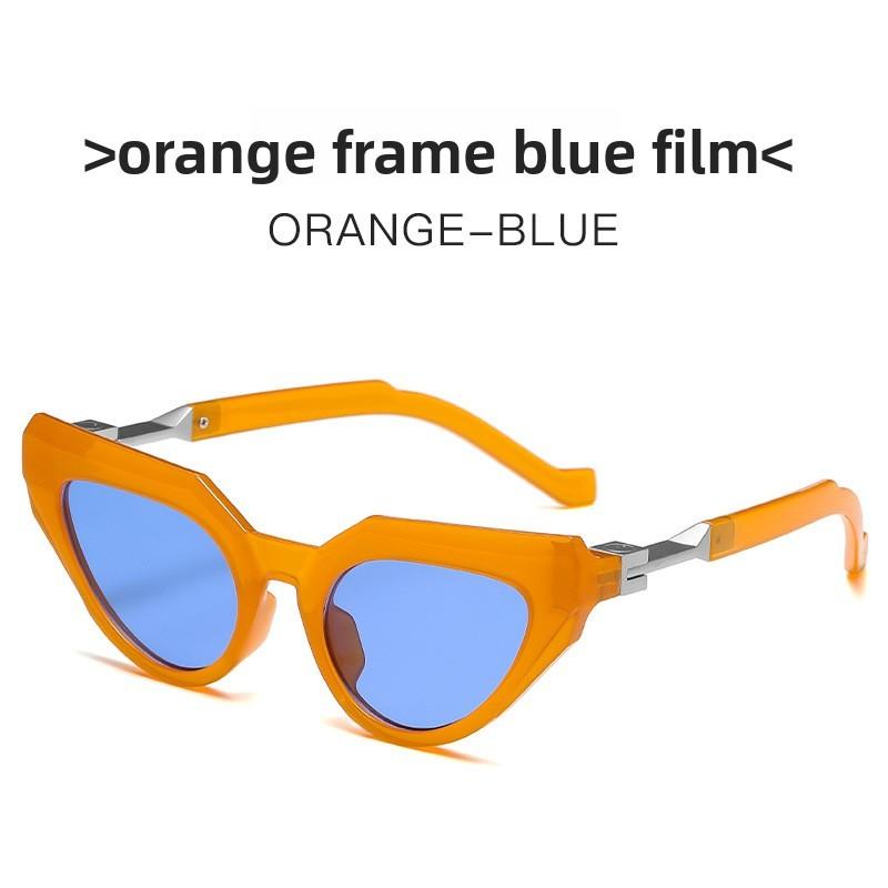 Y2k Future Tech Cat Eye Sunglasses With Uv400 Protection For Fashion Street Style