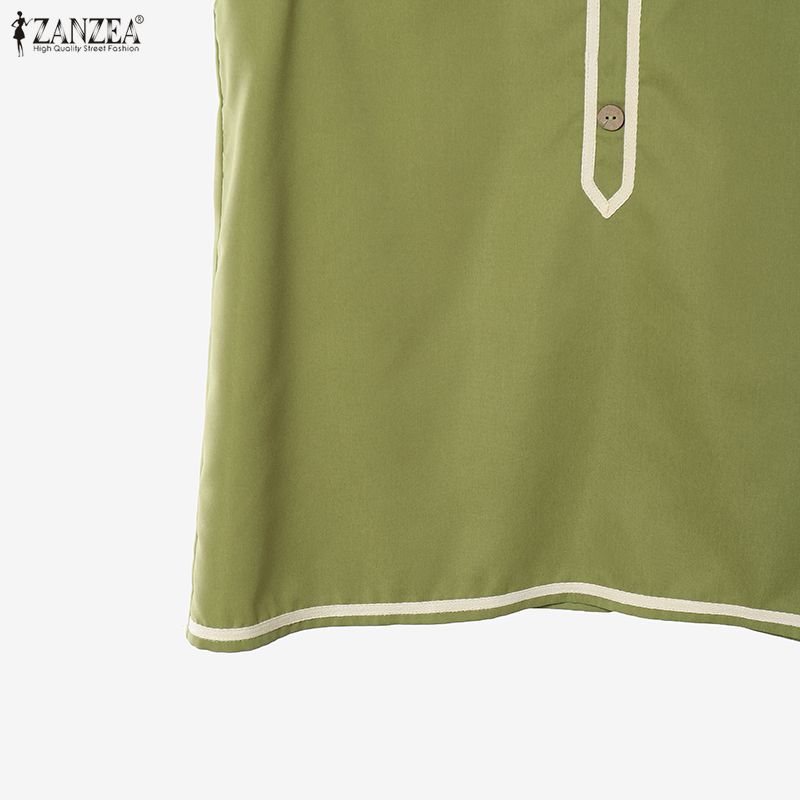 ZANZEA Maiouri Fără Mâneci Tip Vestă pentru Femei și Pantaloni Scurți Seturi Costume Două Piese de Vară
