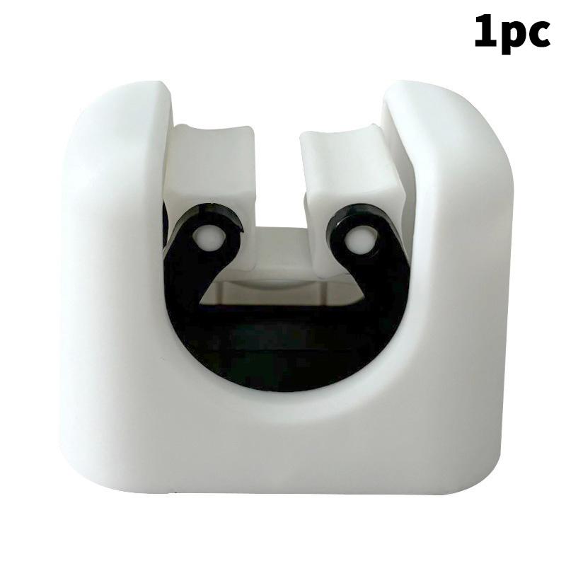 1/2/4Pcs Wall Mounted Mop Clip Holder Bathroom No-Punching Mop Brush Broom Holder Rack Kitchen Organizer Holder Hook Accessories