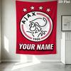 Afc Ajax Wall Hanging Printed Fabric Blanket Decorative Tapestries for Bedroom Living Room Home Decor