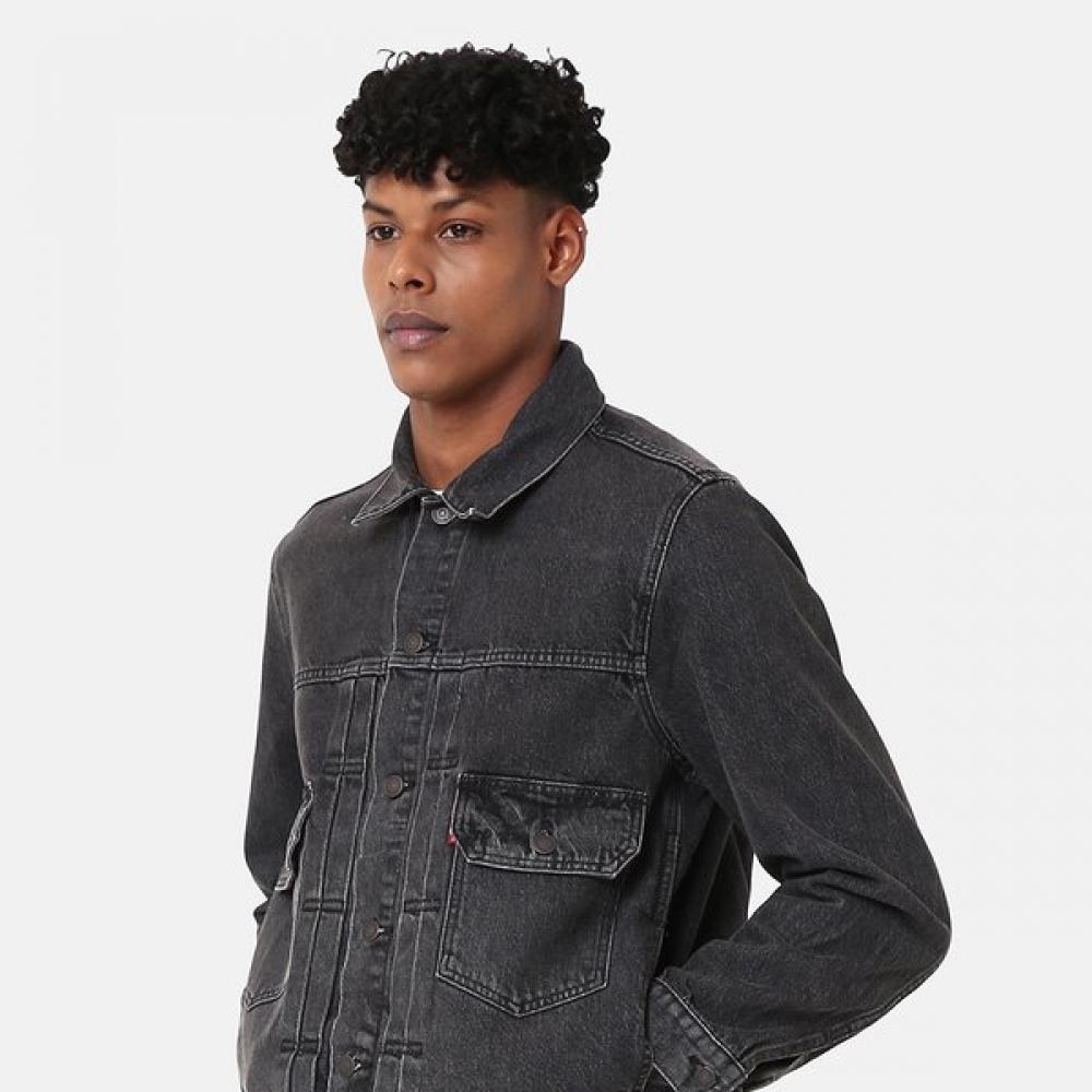 Levi S Мужская Джинсовая куртка Тракер Тип II A7632 0002 100(L)
