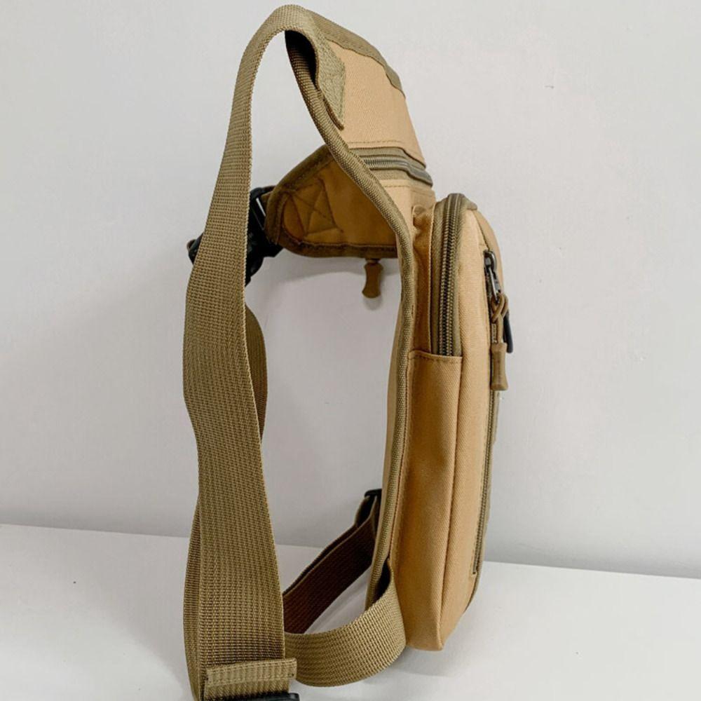 Adjustable Strap Men Waist Bag Multi-layered Men Hip Bum Pack Thigh Pack Fanny Pack  Fishing