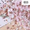 Yantuo 1000g Mixed Packaging Flat Back Pearls Resin Rhinestone Jelly Rhinestones Bulk Abs Loose Pearl for DIY Decoration