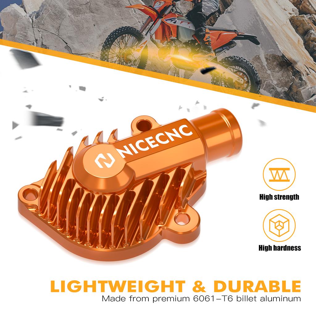 NICECNC For KTM EXC 300 2024-2025 EXC 250 XCW 250 300 Water Pump Cover SX 125 SX 250 XC 250 300 2023-2025 For Huqvarna TE 300