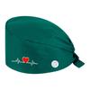 Fashion Solid Work Hat Casual Unisex Scrub Cap With Button