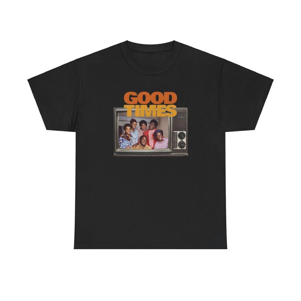 Good Times Heavy Cotton Tee, TV Show, Classic TV Show Fan Gift