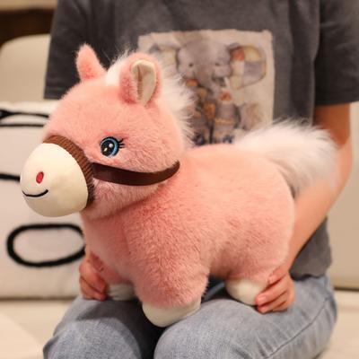 Adorable Mini Pony Plush Doll Soft Stuffed Animal Horse Companion for Kids Adults Holiday Collection