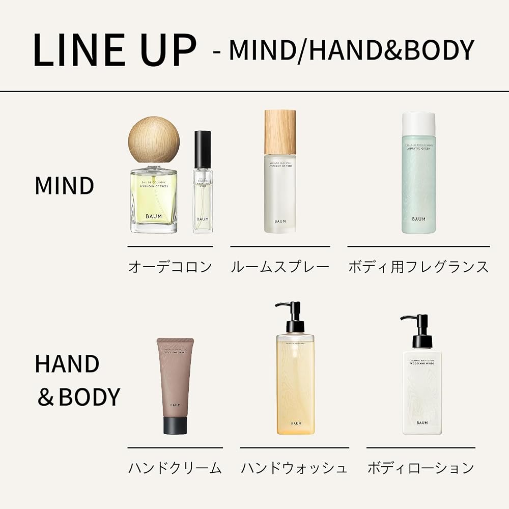 BAUM Aromatic Hand Wash 300mL | Woodland Winds Scent