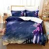 New 3D Print Anime Kawaii Girls Charlotte Bedding Set Single Twin Full Queen King Size Bed Set Adult Kid Bedroom Duvetcover Sets