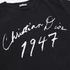 Dior Black 1947 Handwritten T-Shirt Tops L blackUsed