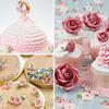 Stainless Steel Pleated Skirt Tube Nozzle Set Pastry Fondant Cake Decorating Supplies Baking Tools for Professional Home Use
