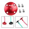 CNC Rounded Fuel Plug W/ Screws for System Ccessories