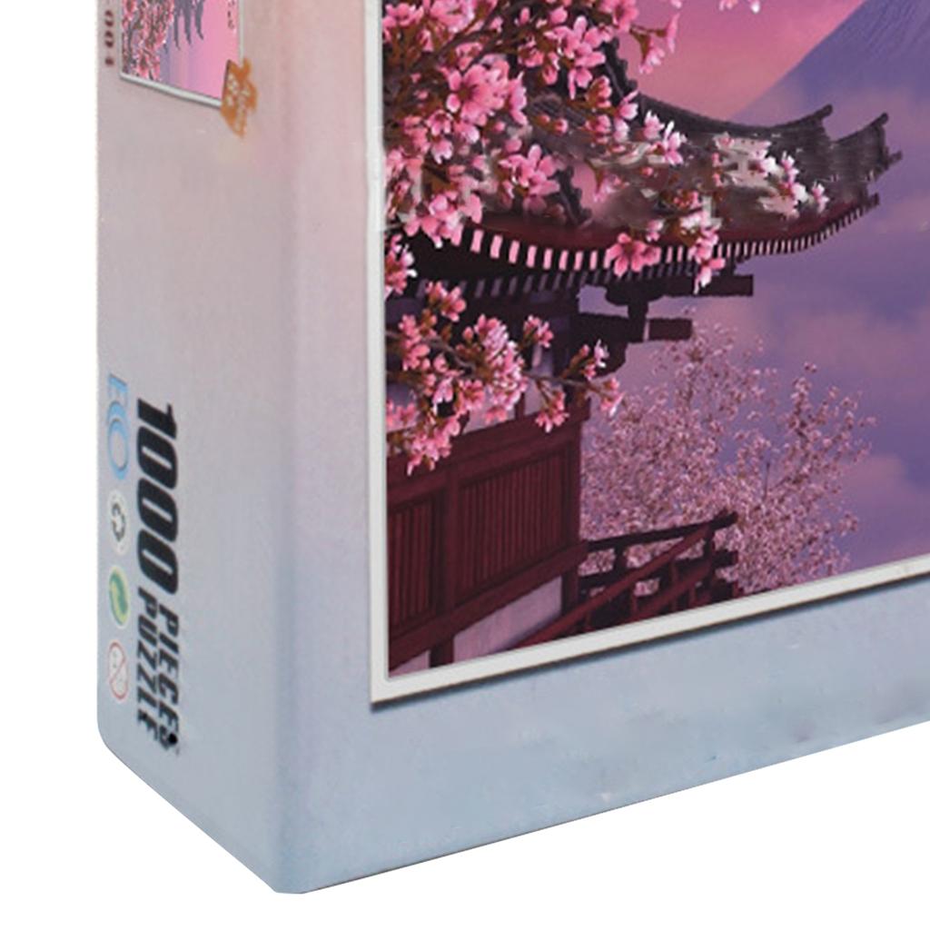 1000 kusů puzzle sakura kreslené anime Náročné puzzle sakury kutilské hračky pro děti, dospělé