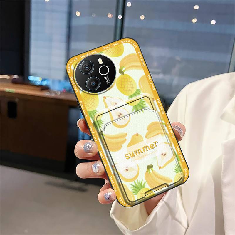 TPU Full wrap Phone Case For Blackview Shark8/Oscal Tiger12 Card slot Cartoon Silicone Cover Soft case Anti-knock Cute