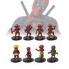 Character Deadpool Model Toys Cute Cartoon Living Room Tabletop Decor Dolls