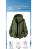Unisex 2025 Winter Ski Jacket - Warm, Thick, Cotton-Integrated for Outdoor Sports, Customizable Logo
