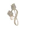 Pearl Heart Brooch: 2025 Autumn/Winter Trend - Korean Exquisite Pin for Women