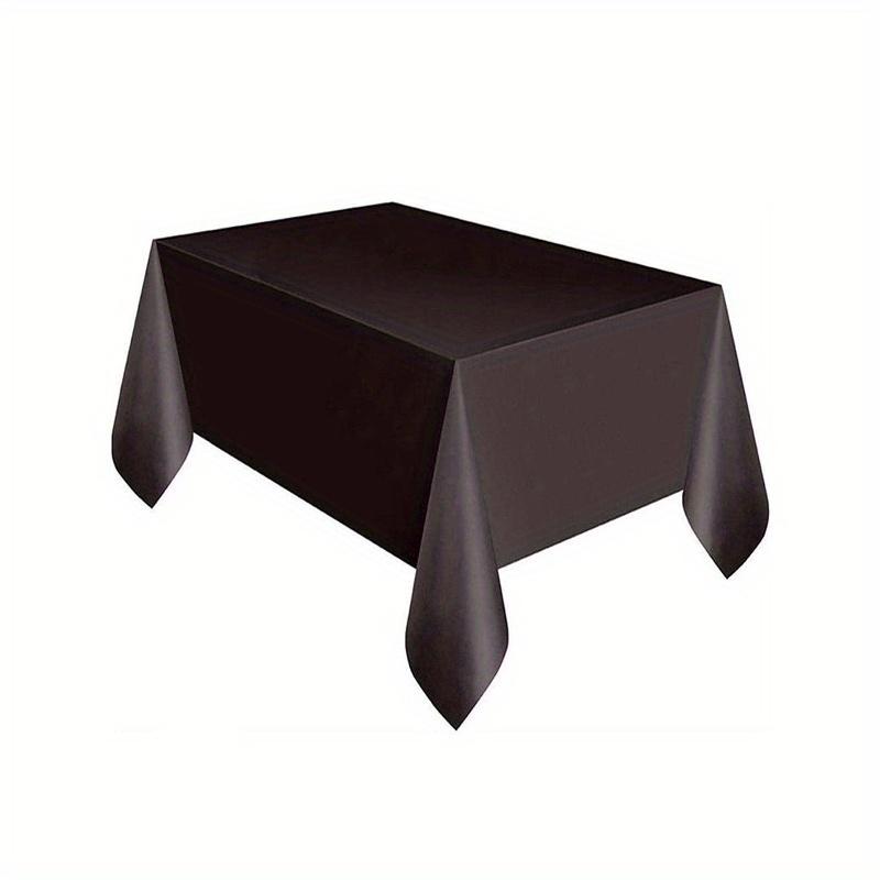 137x183cm Solid Color Disposable Tablecloth for Birthday Party Wedding Christmas Decoration, Rectangle Table Cover, Christmas