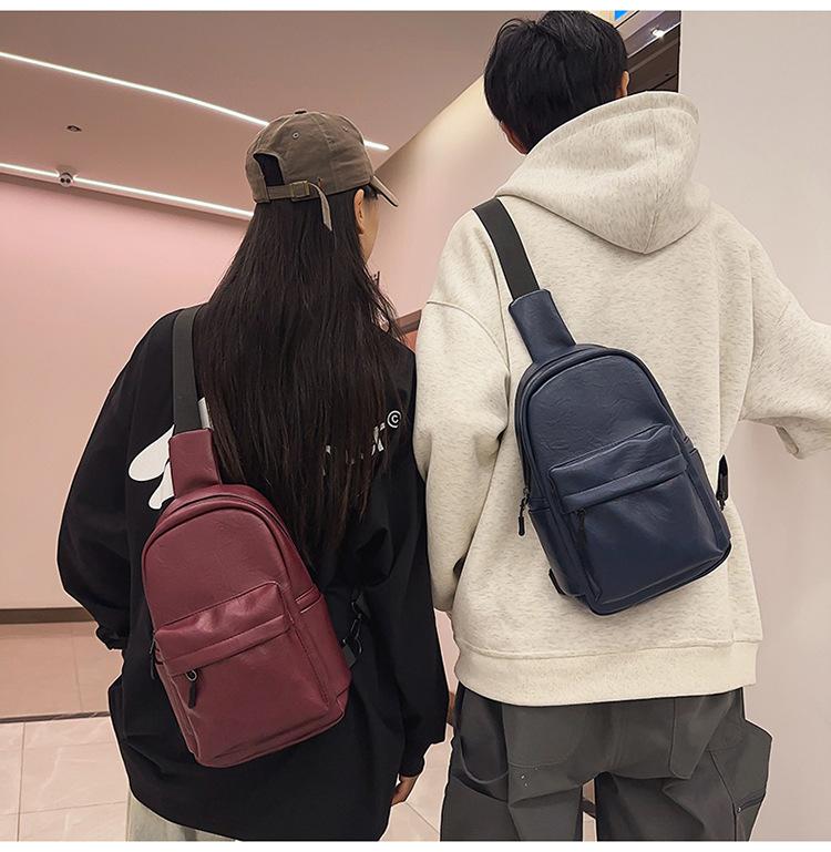Charming choice! Oily leather large-capacity backpack, Korean version of fashion interprets the new style of women's commuting