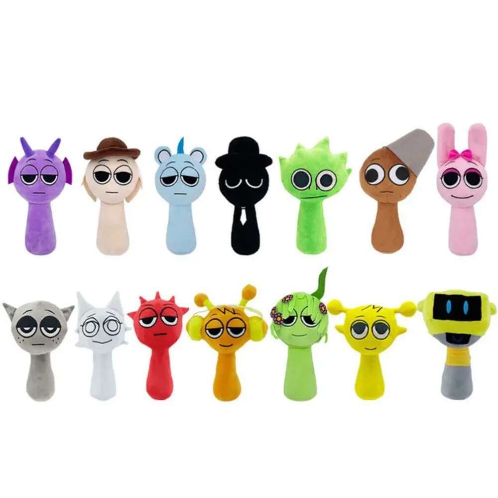 Sprunki Plysjleker Garden Of Banban 0 Truffletoot Plysj Sprunki Incredibox Dukke Spill Plysjdyr Kosedyr Maskot Gave