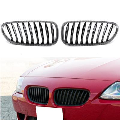 Grille de calandre avant ABS Fibre de carbone Compatible BMW Z4 E85 E86 2003-2008