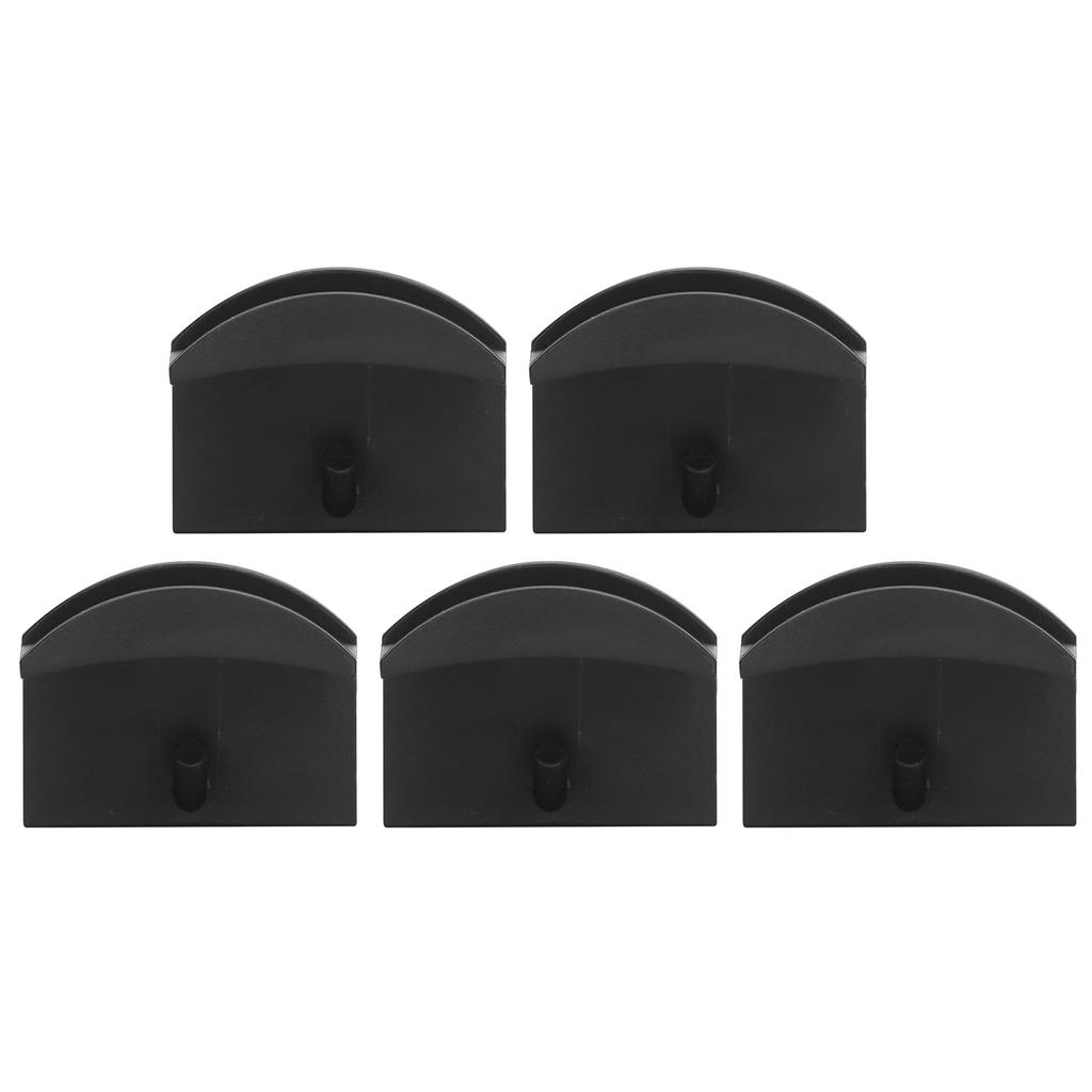 5 PCS Wall Hat Rack Self Adhesive Baseball Hat Hanger Hook Earphone Necklace Storage Rack