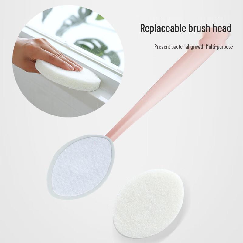 LYNN Long-Handle Non-Scratch Scouring Pad Cleaning Brush