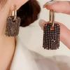 Elegant Diamond Geometric Square Ear Cuffs for Women - 2023 Chic and Bold Earrings