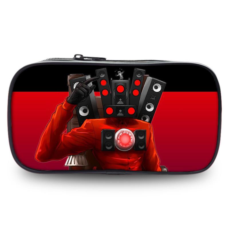 Durable Oxford Fabric Pencil Case For Kids And Students Featuring Fun Game Character Design