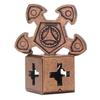 Magic Metal Brain Teaser Puzzles Educational Toys for Kids Children Teens IQ Logic Test Disentanglement Mind Challenge