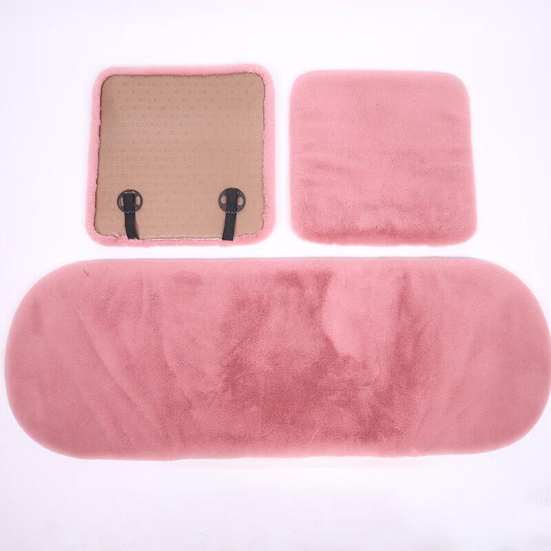 Pabei Winter Plush Car Seat Cushion Set