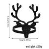 Christmas Napkin Rings Wedding Party Dinner Anniversary Napkin Buckles For Home Decoration