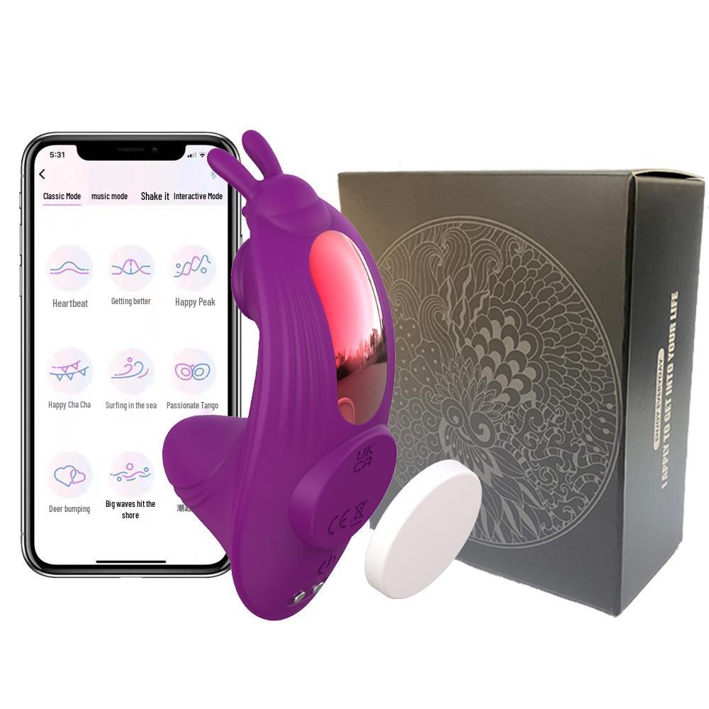 Kompakter Tragbarer Magnetischer Vibrator - Diskrete Fernbedienung für Frauen