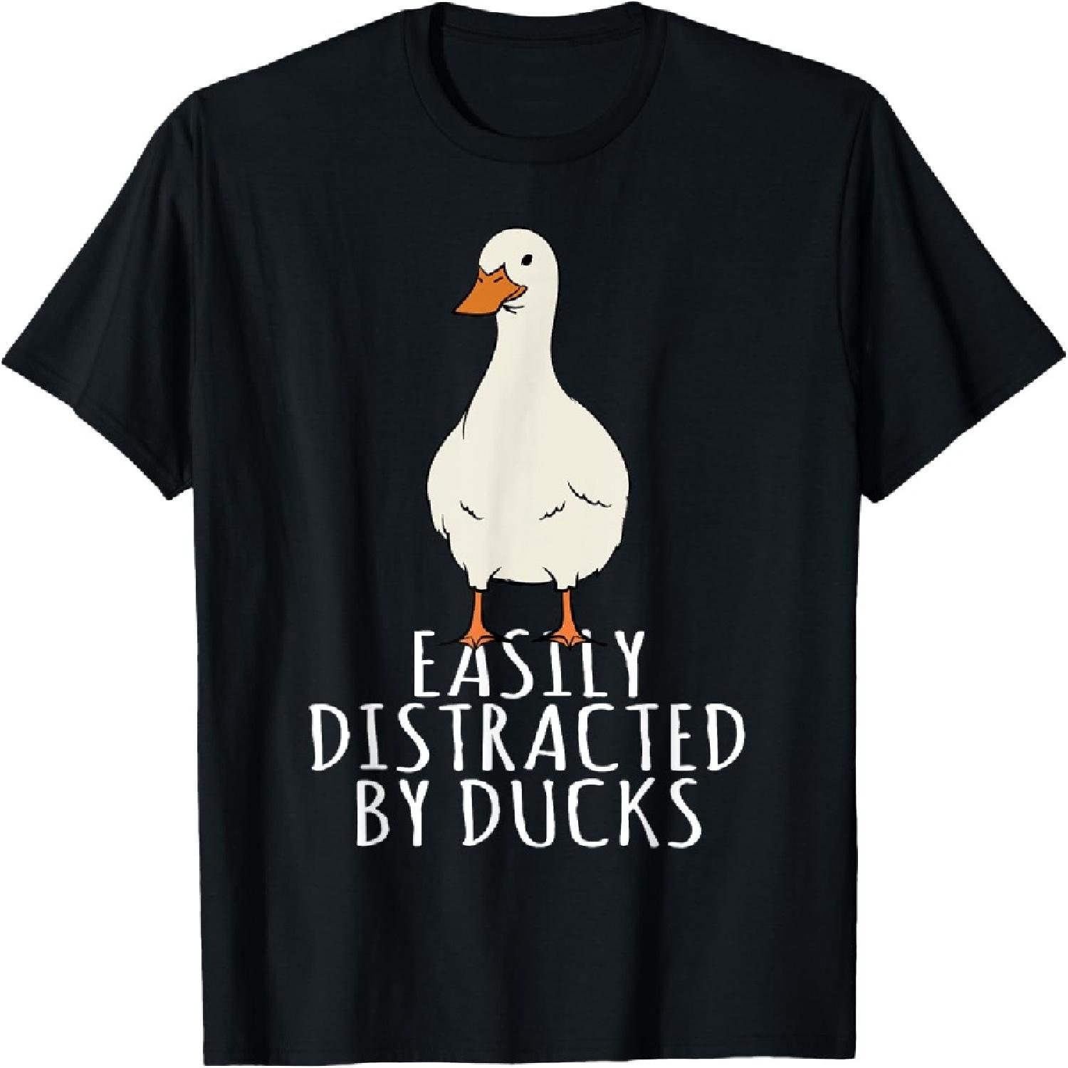 

Duck - Easily Distracted By Ducks T-Shirt XXXXXL різнокольоровий