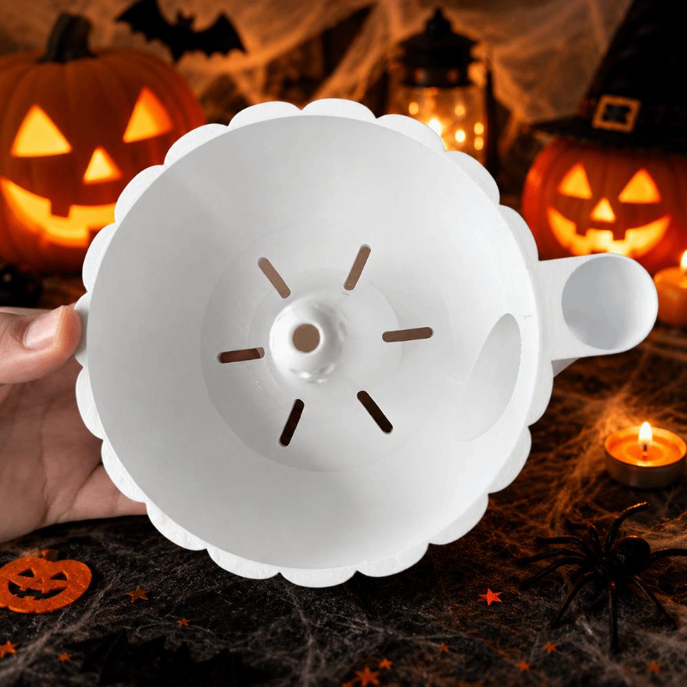 Large Capacity Halloween Pumpkin Berry Swirl Bowl 3D Printed Fruit Cleaning Bowl  Home Kitchen